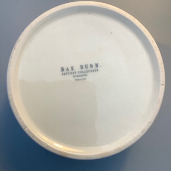 Dog Bowl Bark 6” Ceramic Rae Dunn Artisan Collection - Picture 2 of 3